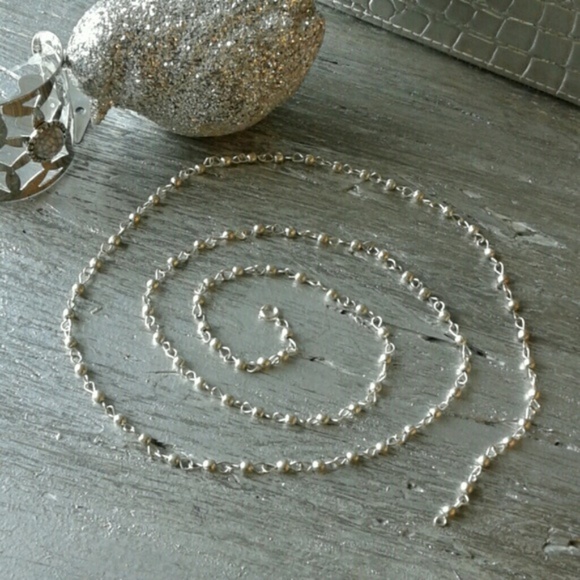 BOHO SILVER BELLY CHAIN - Picture 4 of 4